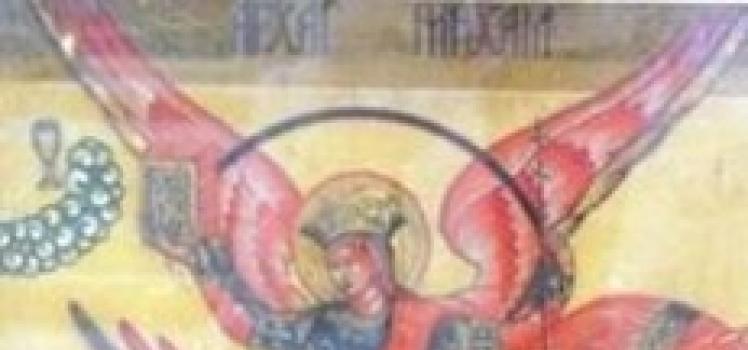 Čudesna pomoć Arhanđela Mihaila ikona Svetog Nikole