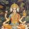 Obrazy ženských indických bohov bohyne lakshmi doma